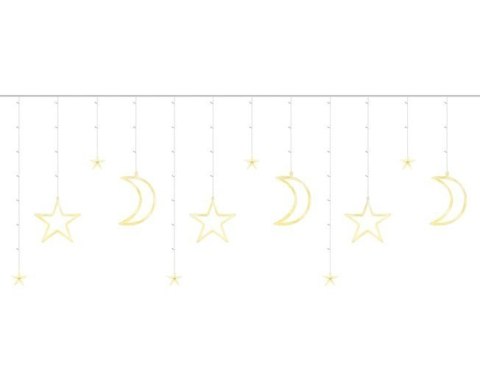 Kurtyna świetlna 138LED -ciepły biały 31V KŚ11329 Iso Trade