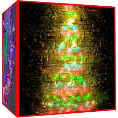 Lampki 200 LED - włosy anioła - multicolor 12V Iso Trade Lampki 200 LED - włosy anioła - multicolor 12V Iso Trade