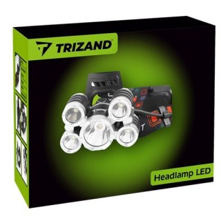 Latarka czołowa 5 x LED T6 CREE Trizand