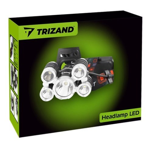 Latarka czołowa 5 x LED T6 CREE Trizand Latarka czołowa 5 x LED T6 CREE Trizand