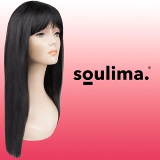 Peruka długa damska czarna P14833 Soulima