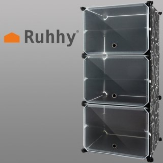 Regał modułowy na buty - 6 poziomów Ruhhy