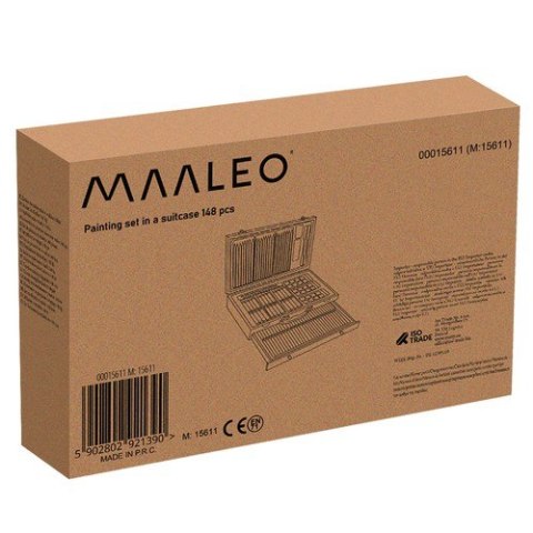 Zestaw do malowania w walizce 143szt Maaleo Zestaw do malowania w walizce 143szt Maaleo