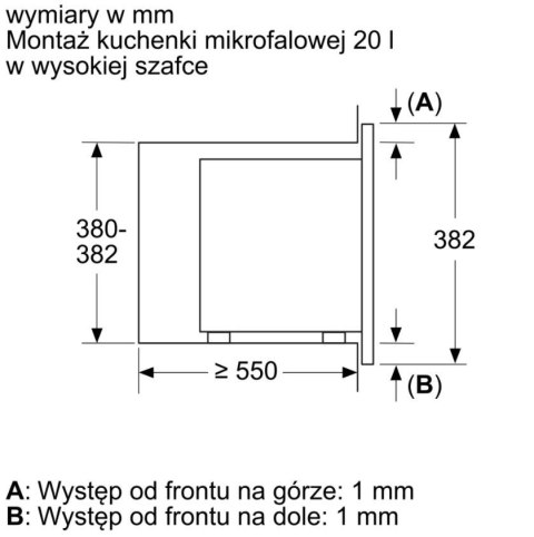 Kuchnia mikrofalowa BEL620MB3 Kuchnia mikrofalowa BEL620MB3