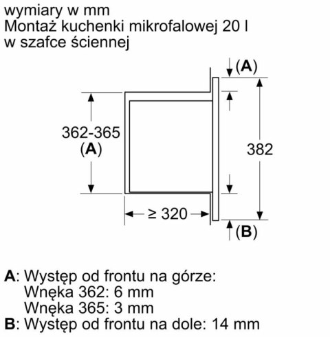 Kuchnia mikrofalowa BEL620MB3 Kuchnia mikrofalowa BEL620MB3