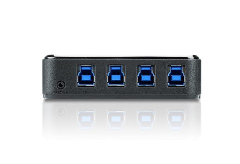 Urządzenie 4-portowe USB 3.2 Gen1 do współdzielenia urządzeń peryferyjnych Urządzenie 4-portowe USB 3.2 Gen1 do współdzielenia urządzeń peryferyjnych
