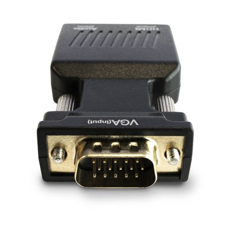 Konwerter VGA do HDMI, Audio, Full HD, CL-145 Konwerter VGA do HDMI, Audio, Full HD, CL-145