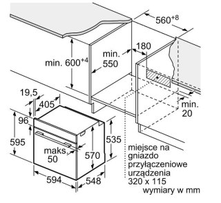 Piekarnik HBA553BA0