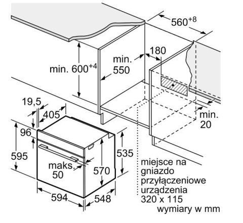Piekarnik HBA553BA0 Piekarnik HBA553BA0