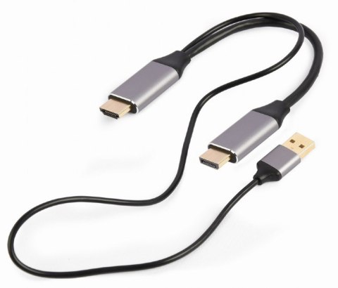 Adapter HDMI do DP 4K M 60Hz USB-A powered Adapter HDMI do DP 4K M 60Hz USB-A powered