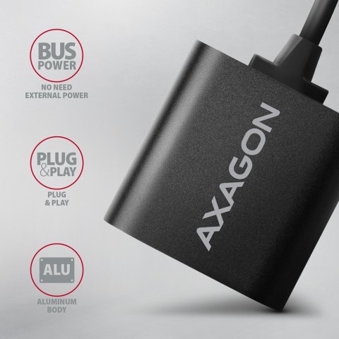 ADA-12 Zewnętrzna karta dzwiękowa USB 2.0 48kHz/16-bit stereo, metal, kabel USB-A 15 cm ADA-12 Zewnętrzna karta dzwiękowa USB 2.0 48kHz/16-bit stereo, metal, kabel USB-A 15 cm