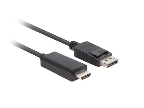 Kabel DisplayPort (M) V1.1 -> HDMI (M) 1m czarny Kabel DisplayPort (M) V1.1 -> HDMI (M) 1m czarny