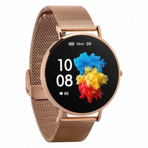 Smartwatch Verona Złoty stalowy Smartwatch Verona Złoty stalowy