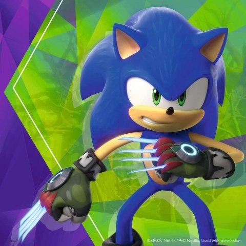 Puzzle 3x49 elementów Sonic Prime Puzzle 3x49 elementów Sonic Prime