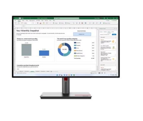 Monitor ThinkVision P27h-30 27 cali 63A1GAT1EU Monitor ThinkVision P27h-30 27 cali 63A1GAT1EU