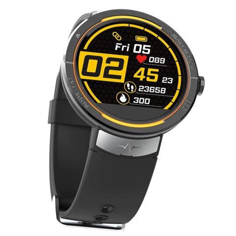 Smartwatch KU5 1.22 cala 180 mAh czarny Smartwatch KU5 1.22 cala 180 mAh czarny