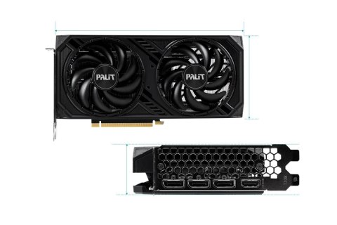 Karta graficzna GeForce RTX 4060 Ti Dual 8GB GDDR6 128bit 3DP/HDMI Karta graficzna GeForce RTX 4060 Ti Dual 8GB GDDR6 128bit 3DP/HDMI