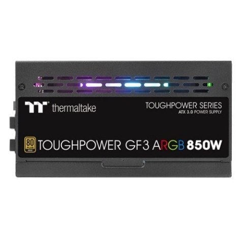 Zasilacz - Toughpower GF3 ARGB 850W Gold F Modular 14cm Gen5 Zasilacz - Toughpower GF3 ARGB 850W Gold F Modular 14cm Gen5