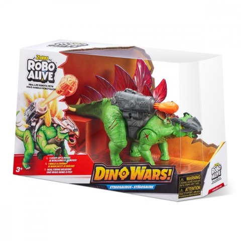 Figurka interaktywna Robo Alive Dino Wars Stegozaur Figurka interaktywna Robo Alive Dino Wars Stegozaur