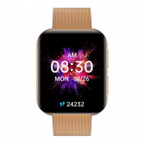 Smartwatch GRC MAXX Złoty stalowy Smartwatch GRC MAXX Złoty stalowy