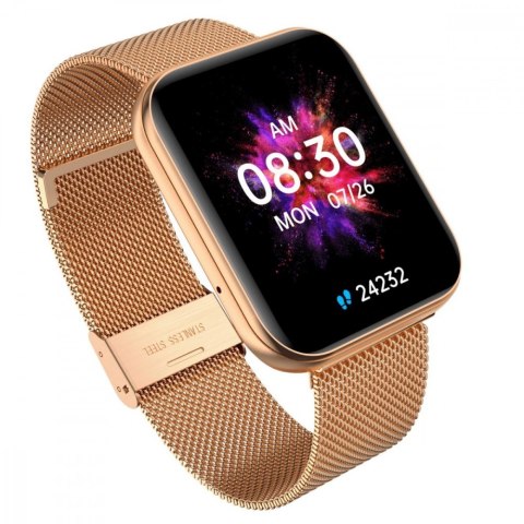 Smartwatch GRC MAXX Złoty stalowy Smartwatch GRC MAXX Złoty stalowy