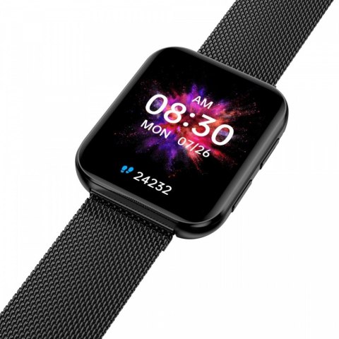 Smartwatch GRC Maxx Czarny stalowy Smartwatch GRC Maxx Czarny stalowy