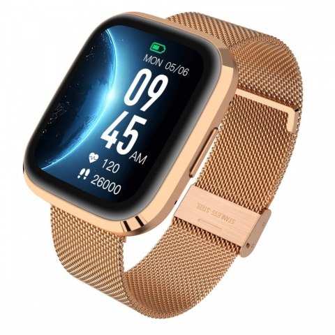 Smartwatch GRC STYLE Złoty stalowy Smartwatch GRC STYLE Złoty stalowy