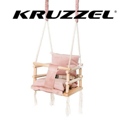 Huśtawka różowa NEW H18027 Kruzzel