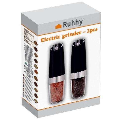 Młynek elektryczny grawitacyjny- 2szt. Ruhhy 19558 Ruhhy