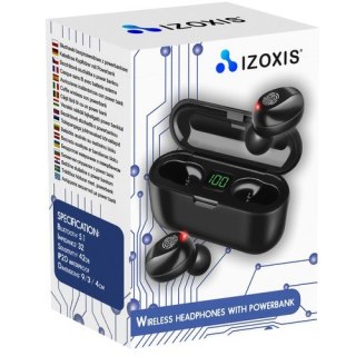 Słuchawki bezprzewodowe z powerbankiem S16154 Izoxis