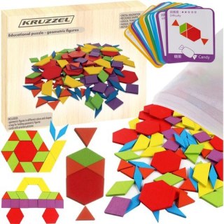 Układanka edukacyjna- figury geometryczne Kruzzel