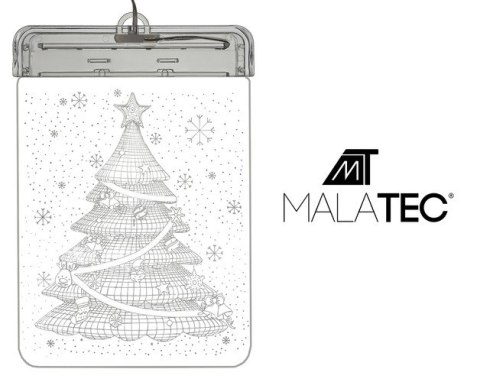 Witraż LED 3D- choinka Malatec Witraż LED 3D- choinka Malatec