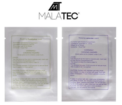 Wkład zapachowy do nawilżacza N11035&N11036 - 2szt Malatec