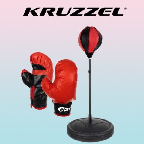 Zestaw bokserski- gruszka + rękawice ZB16953 Kruzzel