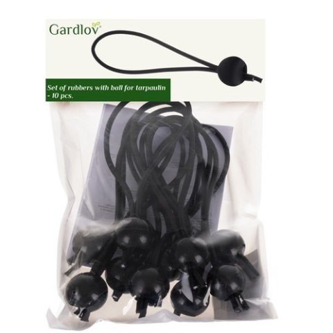 Zestaw gum z kulką do plandeki- 10szt. Gardlov Zestaw gum z kulką do plandeki- 10szt. Gardlov