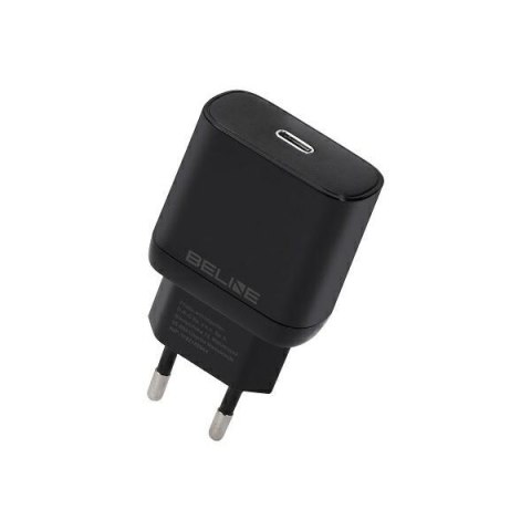 Ładowarka sieciowa 25W GaN USB-C PD 3.0 bez kabla, czarna Ładowarka sieciowa 25W GaN USB-C PD 3.0 bez kabla, czarna