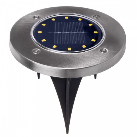 Lampa solarna najazdowa MCE318 LED IP44 12 SMD 4000K Lampa solarna najazdowa MCE318 LED IP44 12 SMD 4000K