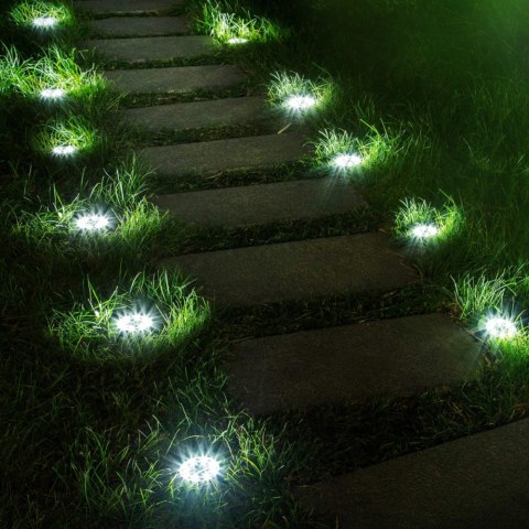 Lampa solarna najazdowa MCE318 LED IP44 12 SMD 4000K Lampa solarna najazdowa MCE318 LED IP44 12 SMD 4000K