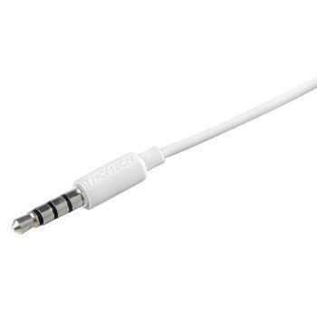 Słuchawki przewodowe z mikrofonem EAR3005W Białe Słuchawki przewodowe z mikrofonem EAR3005W Białe