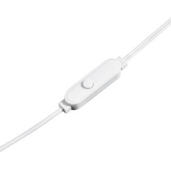 Słuchawki przewodowe z mikrofonem EAR3005W Białe Słuchawki przewodowe z mikrofonem EAR3005W Białe