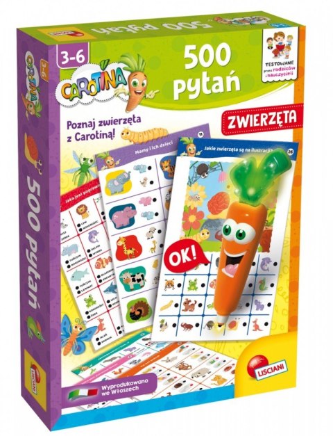 Gra Carotina 500 pytań - Zwierzęta Gra Carotina 500 pytań - Zwierzęta
