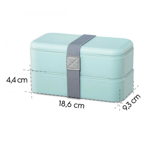 Lunchbox poziomowy Hama na żywność 500 ml TO GO Lunchbox poziomowy Hama na żywność 500 ml TO GO