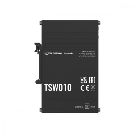 Przełącznik przemysłowy TSW010 5xRJ45 porty 10/100Mbps Przełącznik przemysłowy TSW010 5xRJ45 porty 10/100Mbps