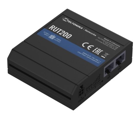 Router 4G/LTE RUT200 (Cat 4), 3G, 2G, WIFI, Ethernet Router 4G/LTE RUT200 (Cat 4), 3G, 2G, WIFI, Ethernet