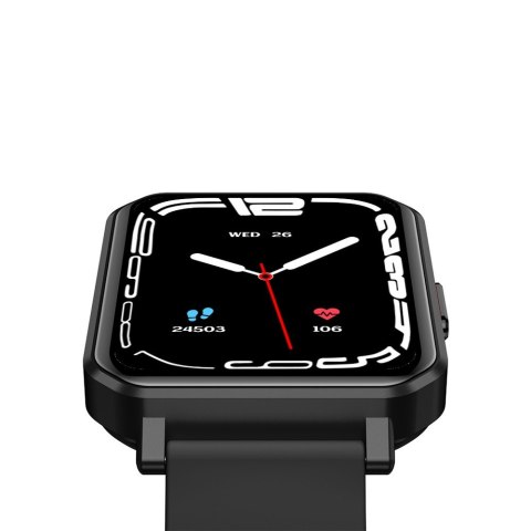 Smartwatch Fit FW56 Carbon Pro Czarny Smartwatch Fit FW56 Carbon Pro Czarny