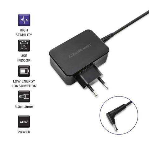 Zasilacz do ultrabooka Samsung 40W | 19V | 2.1A | 3.0*1.0 Zasilacz do ultrabooka Samsung 40W | 19V | 2.1A | 3.0*1.0