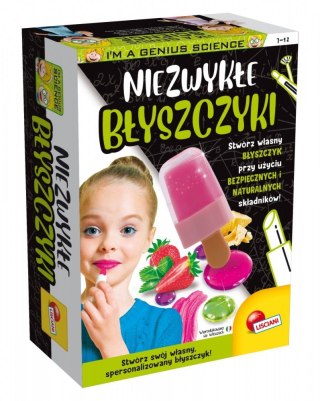 Zestaw naukowy Im a Genius Niezwykłe błyszczyki