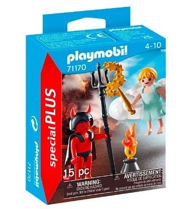 Zestaw z figurkami Special Plus 71170 Aniołek i diabełek Zestaw z figurkami Special Plus 71170 Aniołek i diabełek