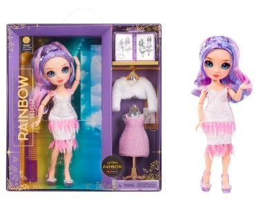Lalka Rainbow High Fantastic Fashion - PURPLE - Violet Willow Lalka Rainbow High Fantastic Fashion - PURPLE - Violet Willow