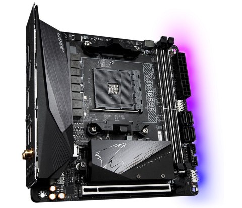 Płyta główna B550I AORUS PRO AX AM4 2DDR4 HDMI/DP mITX Płyta główna B550I AORUS PRO AX AM4 2DDR4 HDMI/DP mITX